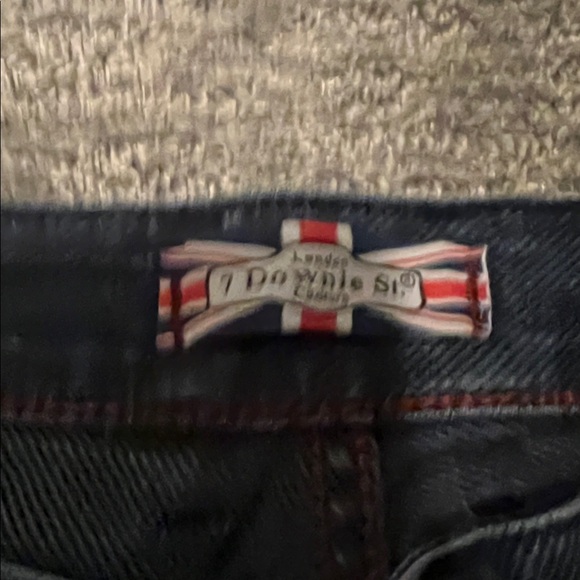 7 Downie St Dark Blue Jeans - Picture 4 of 5